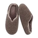 KuaiLu Womens Supportive Memory Foam Slippers Felt