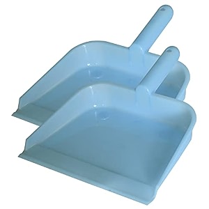 kuber industries 1034 plastic dustpan pack of 2 blue