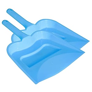 kuber industries 1234 plastic dustpan pack of 2 blue