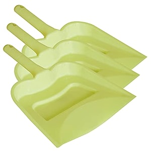 kuber industries 1234 plastic dustpan pack of 3 green
