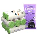Kuber Industries 120 Bags (8 Rolls) Green Garbage Bags 24x32 Inches | Garbage Covers for Home, Office and Restaurants | Odour Free Trash Bags | Wet and Dry Dust Bin Covers for Daily Waste