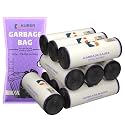 Kuber Industries 150 Bags (10 Rolls) Black Garbage Bags 24x32 Inches | Garbage Covers for Home, Office and Restaurants | Odour Free Trash Bags | Wet and Dry Dust Bin Covers for Daily Waste