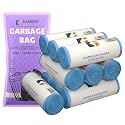 Kuber Industries 150 Bags (10 Rolls) Blue Garbage Bags 24x32 Inches | Garbage Covers for Home, Office and Restaurants | Odour Free Trash Bags | Wet and Dry Dust Bin Covers for Daily Waste