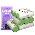 Kuber Industries 150 Bags (10 Rolls) Green Garbage Bags 24x32 Inches | Garbage Covers for Home, Office and Restaurants | Odour Free Trash Bags | Wet and Dry Dust Bin Covers for Daily Waste