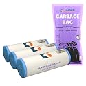 Kuber Industries 90 Bags (3 Rolls) Blue Garbage Bags 19x21 Inches | Garbage Covers for Home, Office and Restaurants | Odour Free Trash Bags | Wet and Dry Dust Bin Covers for Daily Waste