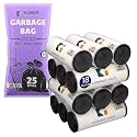 Kuber Industries 24x32 Inches Premium Garbage Bags for Dustbin | 90 Bags (6 Rolls)– Dustbin Bag/Trash Bag For Dry &amp; Wet waste | Odour Free Black Dustbin Bag for Home, Office, Hotels, Hospitals