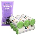 Kuber Industries 24x32 Inches Premium Garbage Bags for Dustbin | 90 Bags (6 Rolls)– Dustbin Bag/Trash Bag For Dry &amp; Wet waste | Odour Free Green Dustbin Bag for Home, Office, Hotels, Hospitals