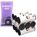 Kuber Industries 19x21 IN Black Medium Garbage Bags for Dustbin 90 Bags (3 Rolls) | Odour Free Wet and Dry Waste Trash Bags | Dustbin Bags Medium Size for Home, Office, Hotels, Hospitals