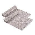 Kuber Industries 2 Pcs 3 Mtr Eva Anti-Slip Multipurpose Shelf Liners for Kitchen Shelves, Wardrobe, Drawer, Cupbaord | Fridge Mats &amp; Sheets | Modular Kitchen Accessories | Tree Branches-White