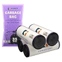 Kuber Industries 24x32 Inches Premium Garbage Bags for Dustbin | 60 Bags (4 Rolls)– Dustbin Bag/Trash Bag For Dry &amp; Wet waste | Odour Free Black Dustbin Bag for Home, Office, Hotels, Hospitals