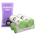Kuber Industries 24x32 Inches Premium Garbage Bags for Dustbin | 90 Bags (6 Rolls)– Dustbin Bag/Trash Bag For Dry &amp; Wet waste | Odour Free Green Dustbin Bag for Home, Office, Hotels, Hospitals