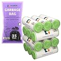 Kuber Industries 24x32 Inches Premium Garbage Bags for Dustbin | 90 Bags (6 Rolls)– Dustbin Bag/Trash Bag For Dry &amp; Wet waste | Odour Free Green Dustbin Bag for Home, Office, Hotels, Hospitals