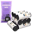 Kuber Industries 24x32 Inches Premium Garbage Bags for Dustbin | 90 Bags (6 Rolls)– Dustbin Bag/Trash Bag For Dry &amp; Wet waste | Odour Free Black Dustbin Bag for Home, Office, Hotels, Hospitals