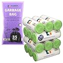 Kuber Industries 24x32 Inches Premium Garbage Bags for Dustbin | 90 Bags (6 Rolls)– Dustbin Bag/Trash Bag For Dry &amp; Wet waste | Odour Free Green Dustbin Bag for Home, Office, Hotels, Hospitals