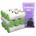 Kuber Industries 90 Bags (3 Rolls) Blue Garbage Bags 19x21 Inches | Garbage Covers for Home, Office and Restaurants | Odour Free Trash Bags | Wet and Dry Dust Bin Covers for Daily Waste