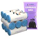 Kuber Industries 90 Bags (3 Rolls) Blue Garbage Bags 19x21 Inches | Garbage Covers for Home, Office and Restaurants | Odour Free Trash Bags | Wet and Dry Dust Bin Covers for Daily Waste