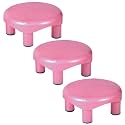 Kuber Industries 3 Piece Plastic Bathroom Stool Set (CTKTC65)