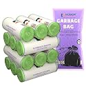 Kuber Industries 90 Bags (3 Rolls) Blue Garbage Bags 19x21 Inches | Garbage Covers for Home, Office and Restaurants | Odour Free Trash Bags | Wet and Dry Dust Bin Covers for Daily Waste
