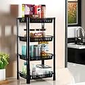 Kuber Industries Pack of 3 Multipurpose Kitchen Organizer/Storage Rack | 3-Layer Onion Stand for Kitchen | Vessels &amp; Vegetable Organiser | Maroon