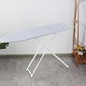 Kuber Industries 42 Inch Ironing Board for Clothes|Adjustable Height Ironing Stand|Press Table for Home (Grey)