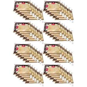 kuber industries cotton saree coverelephant design clothes storage bagsingle packing saree with zip closurewardrobe organizerpack of 12cream