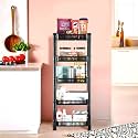Kuber Industries Pack of 3 Multipurpose Kitchen Organizer/Storage Rack | 3-Layer Onion Stand for Kitchen | Vessels &amp; Vegetable Organiser | Maroon