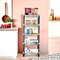 Kuber Industries Pack of 3 Multipurpose Kitchen Organizer/Storage Rack | 3-Layer Onion Stand for Kitchen | Vessels &amp; Vegetable Organiser | Maroon