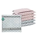 Kuber Industries 6 Pcs Clothes Storage Organizer | Clothes Cover for T-Shirts, Pants, Shirts, Salwar Suit |Travel with Zip | Printed - Brown &amp; Grey