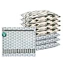 Kuber Industries 6 Pcs Clothes Storage Organizer | Clothes Cover for T-Shirts, Pants, Shirts, Salwar Suit |Travel with Zip | Printed - Brown &amp; Grey
