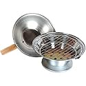 Kuber Industries Aluminium Multi Purpose Oven, Gas Tandoor, Barbeque Griller/Bati/Pizza Maker Set of 1 Pc (Code-02), Silver, Standard (TANDOORVA02)