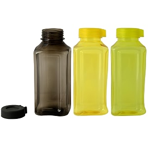 kuber industries atlanta design plastic small 3 pieces fridgerefrigerator water bottle for girls boys kids children 400ml multicolour - ctltc44582