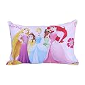 Kuber Industries Baby Pillow | Disney Princess Pillow | Soft Pillows for Sleeping | Back &amp; Front Printed | Cozy &amp; Fluffy Pillow | 12x18 Inch | Pink