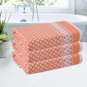kuber industries cotton bath towel  144 gsm  brown  30x60 inch  highly absorbent  multi-purpose