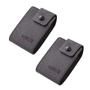 kuber industries card holder wallet for men womendebit credit card holderwallet for id visiting card buisness cardbutton closurebrown pack of 2