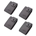 Kuber Industries Card Holder Wallet for Men Women|Debit Credit Card Holder|Wallet for Id, Visiting Card, Buisness Card|Button Closure|Brown (Pack of 4)