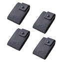Kuber Industries Card Holder Wallet for Men Women|Debit Credit Card Holder|Wallet for Id, Visiting Card, Buisness Card|Button Closure|Blue (Pack of 4)