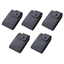 Kuber Industries Card Holder Wallet for Men Women|Debit Credit Card Holder|Wallet for Id, Visiting Card, Buisness Card|Button Closure|Blue (Pack of 5)