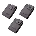 Kuber Industries Card Holder Wallet for Men Women|Debit Credit Card Holder|Wallet for Id, Visiting Card, Buisness Card|Button Closure|Brown (Pack of 3)