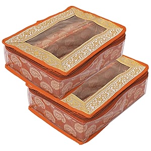 kuber industries carry design laminated 1 rod box organizer for bangle watches bracelets jewellery with tranasparent top gold-47km026