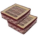 Kuber Industries Carry Design Laminated 1 Rod Box, Organizer For Bangle, Watches, Bracelets, Jewellery With Tranasparent Top (Gold)-47KM026