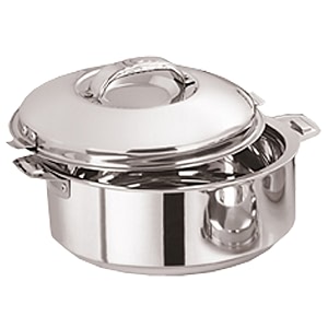 kuber industries casserolehotpotchapati boxchapati containerhot case in stainless steel 10000 ml varcassl22