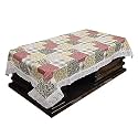 Kuber Industries Checkered Print Table Cloth 4 Seater|Waterproof Center Table Cover|Table Protector for Indoor &amp; Outdoor 60x40 (Multi)