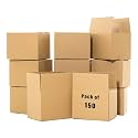 Kuber Industries Corrugated Box | 3 Ply Corrugated Packing Box | Corrugated for Shipping | Corrugated for Courier &amp; Goods Transportation | L 30 x W 23.7 x H 19.7 Inch | Pack of 20 | Brown