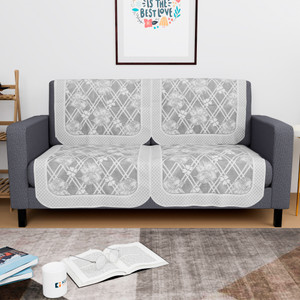 KUBER INDUSTRIES Cotton 2 Seater Sofa Floral