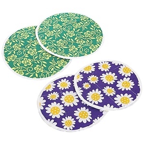 kuber industries cotton 4 pieces roti coverchapati coverroti rumals red amp purple 2 piece top amp 2 piece bottom-ctktc032571