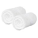 Kuber Industries Cotton Bath Towel 400 GSM (2 Pieces, White)