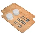Kuber Industries Microfiber Dish Drying Mat - Kitchen Water Absorbent Mat - Embossed Self-Drying - 38x50 - Brown