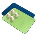 Kuber Industries Microfiber Dish Drying Mat - Reversible, Absorbent Kitchen Mat - 50x70 - Pack of 2 - Pink &amp; Maroon