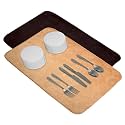 Kuber Industries Microfiber Dish Drying Mat - Kitchen Water Absorbent Mat - Embossed Self-Drying - 38x50 - Brown