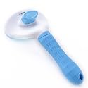 Kuber Industries Dog Brush|Dog Brush for Hair Cleaning|De-tangling|&amp; Grooming|Helps Prevent Fur Loss Upto 90% by Increasing Blood Circulation|Suitable for Small &amp; Medium Pets|PT213B|Blue